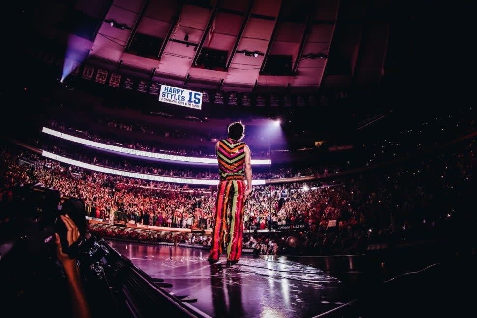 Harry Styles Madison Square Garden Banner