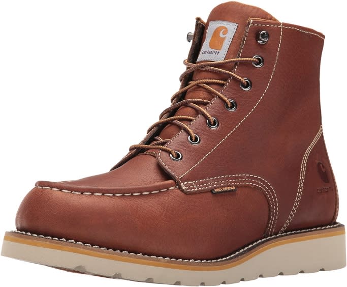 Carhartt Waterproof Wedge Steel Toe Work Boot, durable men's boots