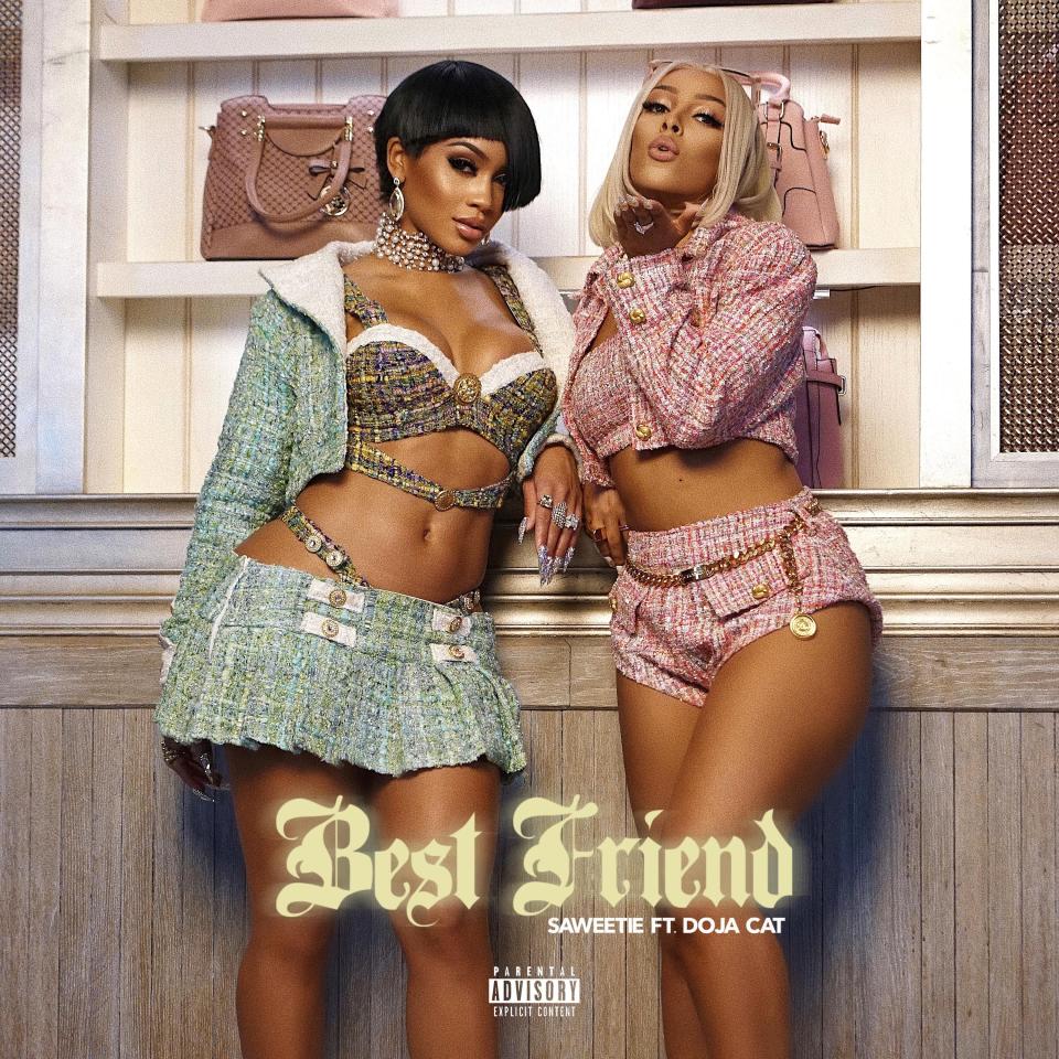 Saweetie and Doja Cat collaborate on the single "Best Friend."