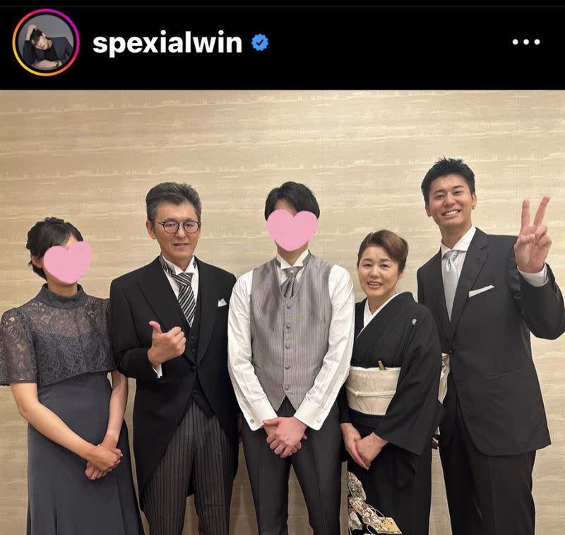 風田開心宣佈弟弟結婚。（圖／翻攝自風田IG）