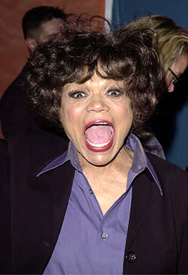 Eartha Kitt shows Tarzan how it's done at the Hollywood premiere of Walt Disney's The Emperor's New Groove