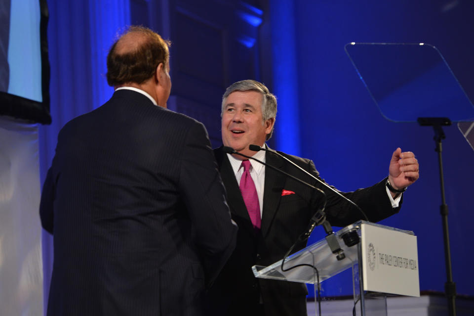 Bob Ley is retiring after a 40-year career as an ESPN host and sports anchor. (Photo by Larry Busacca/Getty Images for Paley Center for Media)