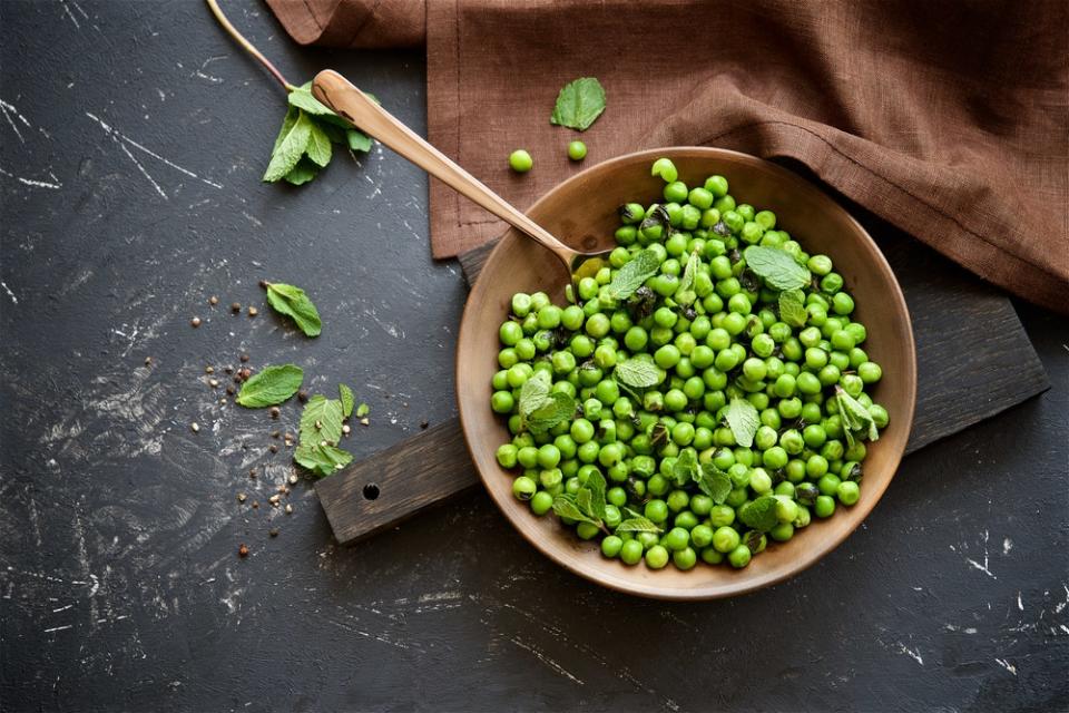 English Peas with Mint