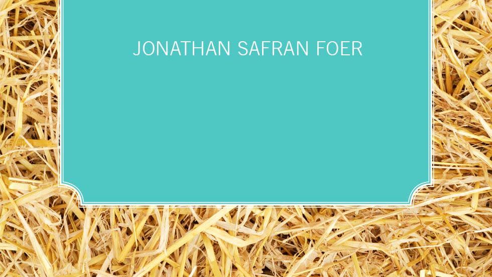 thanksgiving quotes jonathan safran foer