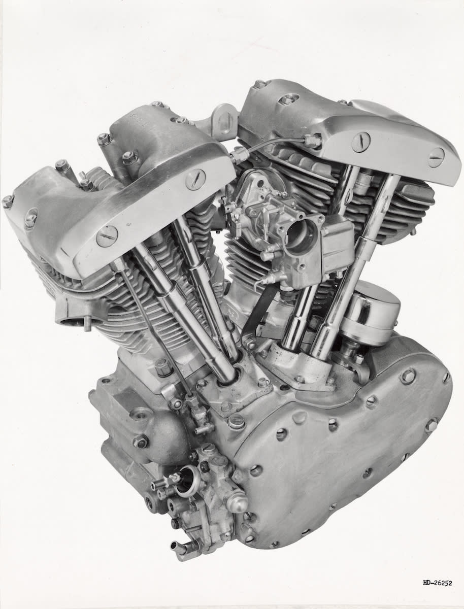 1966 Harley-Davidson Shovelhead engine