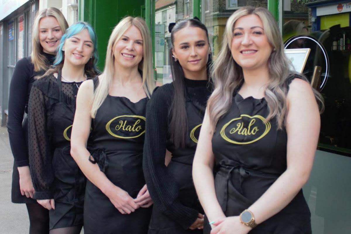 The team at Halo Hair Salon in Malton <i>(Image: Supplied)</i>