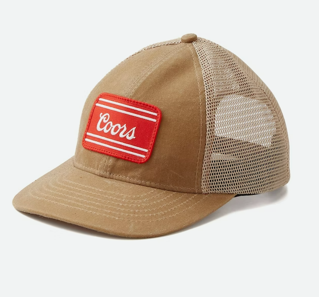 huckberry and coors trucker hat