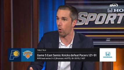 Evaluating Knicks Game 5 win including Jalen Brunson and dominance on the glass | SportsNite