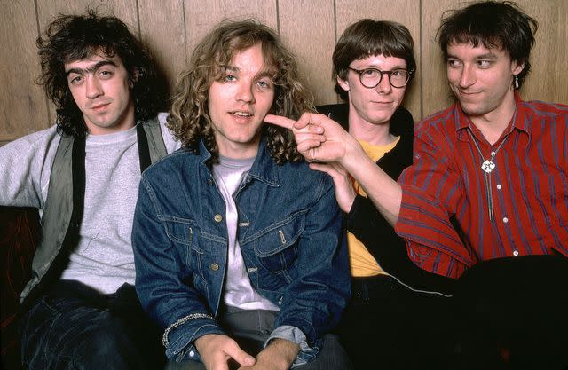 Paul Natkin/WireImage Bill Berry, Michael Stipe, Mike Mills, and Peter Buck of R.E.M.