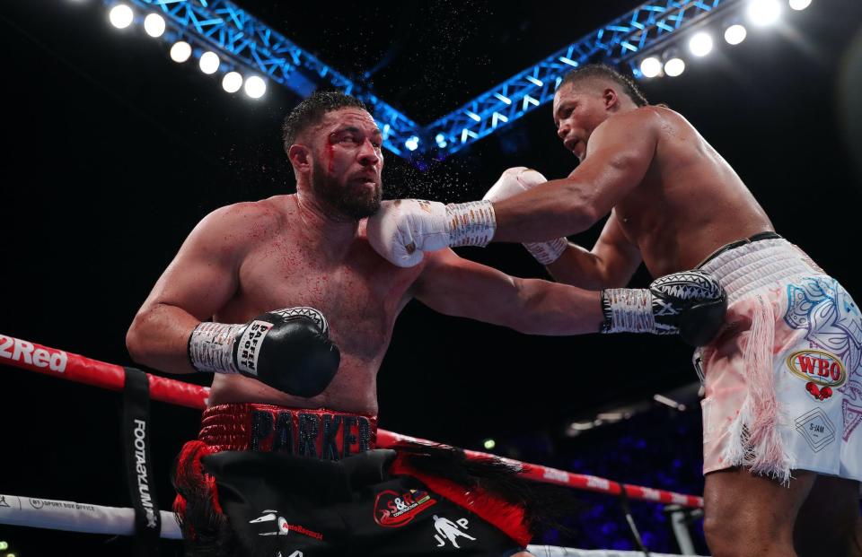 Joe Joyce battered Joseph Parker.