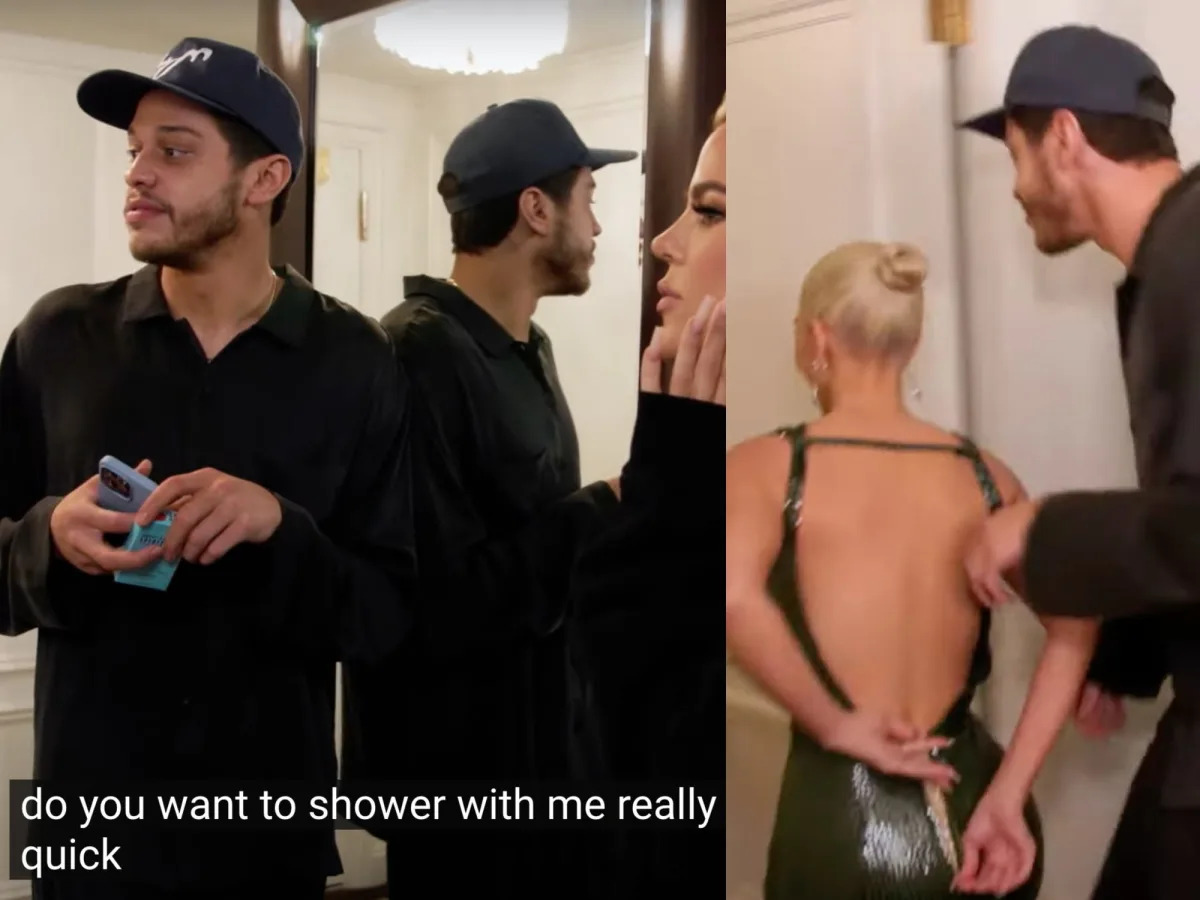 Pete Davidson literally dropped everything and ran when Kim Kardashian asked if ..