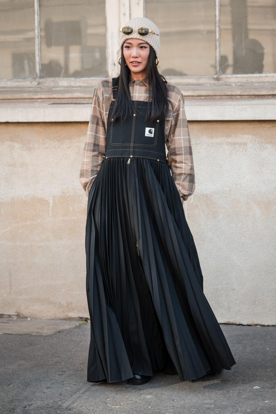 <h1 class="title">Street Style - Paris Fashion Week - Womenswear Fall/Winter 2024/2025 - Day Eight</h1><cite class="credit">Claudio Lavenia/Getty Images</cite>