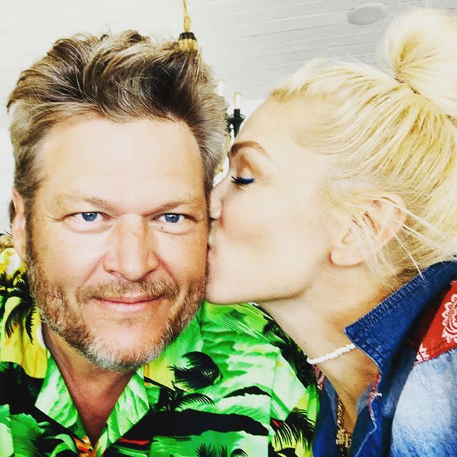 19) Blake Shelton and Gwen Stefani