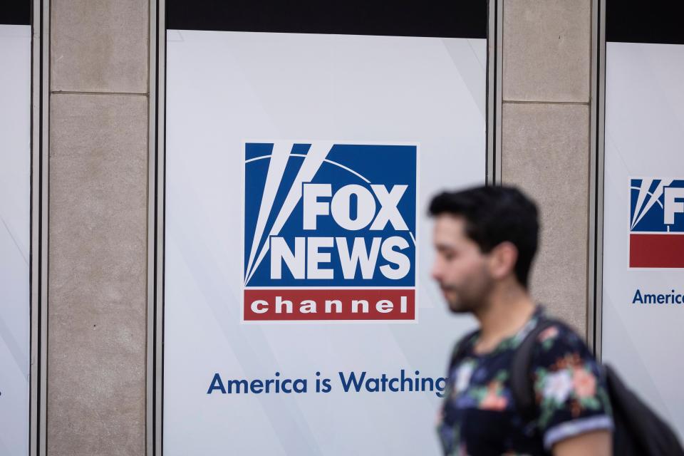 Fox’s attorneys plan to blame its right-wing rivals, according to a new filing (AP)