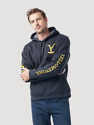 <p><strong>Wrangler</strong></p><p>wrangler.com</p><p><strong>$44.80</strong></p><p><a href="https://go.redirectingat.com?id=74968X1596630&url=https%3A%2F%2Fwww.wrangler.com%2Fshop%2Fwrangler-x-yellowstone-y-sleeve-logo-hoodie-YUHOOD8.html&sref=https%3A%2F%2Fwww.countryliving.com%2Fshopping%2Fgifts%2Fg38191511%2Fbest-yellowstone-gifts%2F" rel="nofollow noopener" target="_blank" data-ylk="slk:Shop Now" class="link ">Shop Now</a></p><p>It doesn't get better (or more comfy) than this classic Yellowstone hoodie.</p>