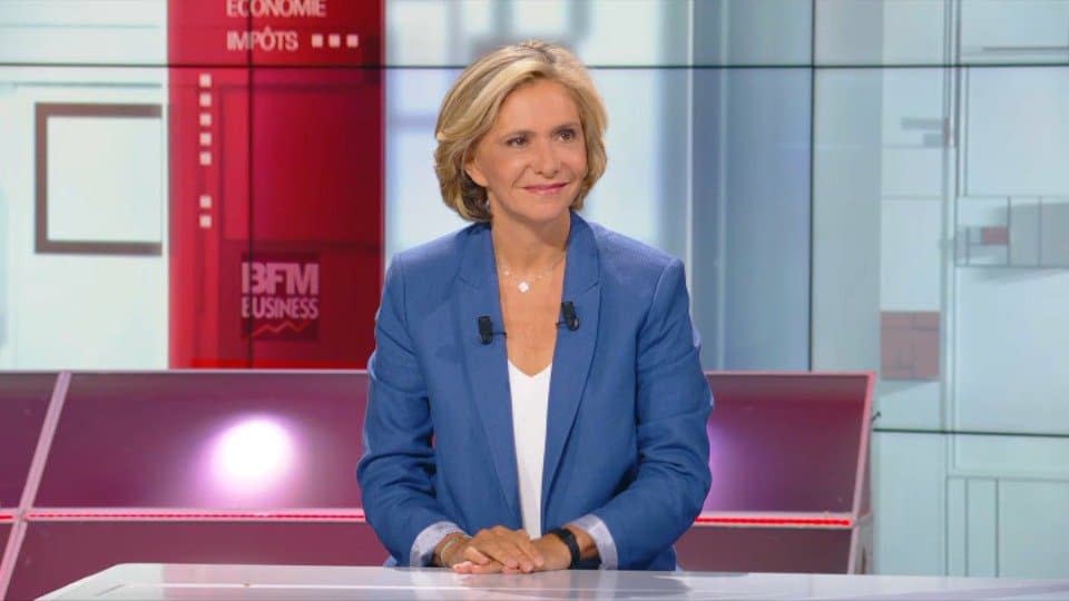 Valérie Pécresse sur notre plateau.  - BFMTV