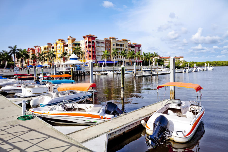A marina in Naples, Florida. / Credit: Getty Images
