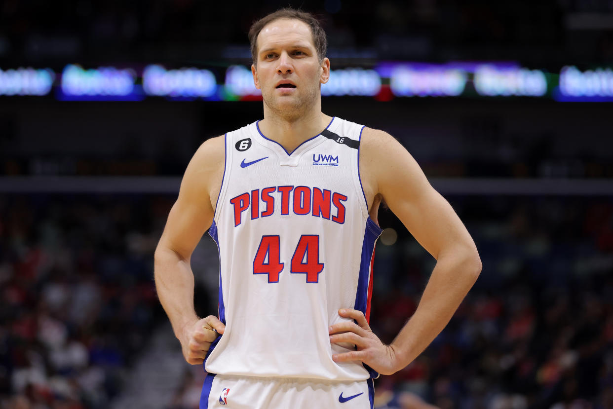 Pistons F Bojan Bogdanovic's fantasy trade value is high, so sell him while you can.