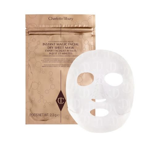 Charlotte Tilbury Instant Magic Facial Dry Sheet Mask - £18