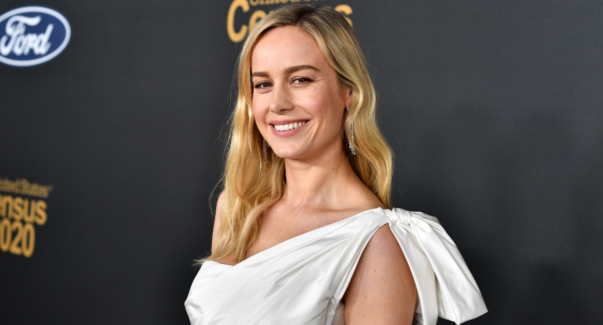 Brie Larson is showing off her toned physique on Instagram. (Image via Getty Images)