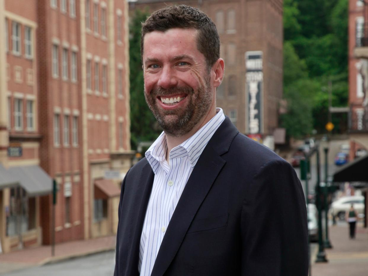 Adam Campbell is running in the special election to fill a one-year term on Staunton City Council.