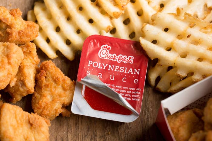 It's hard to pinpoint the best dipping sauce at Chick-fil-A because the fast-food chain has so many sauce choices that vary in flavor. Of all the tasty sauce options at Chick-fil-A, Polynesian wins the number one spot for being the optimal choice. 
