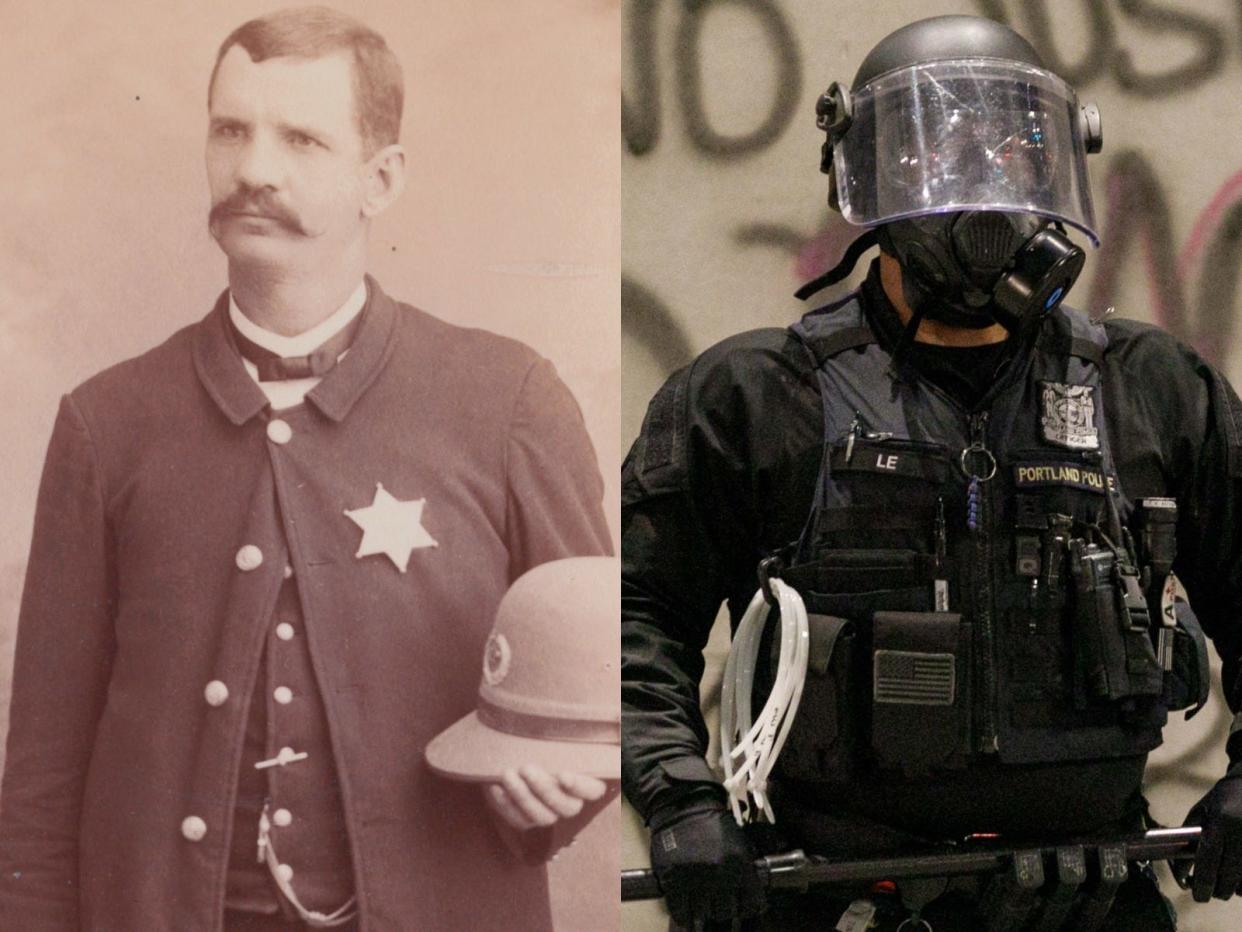 history of police