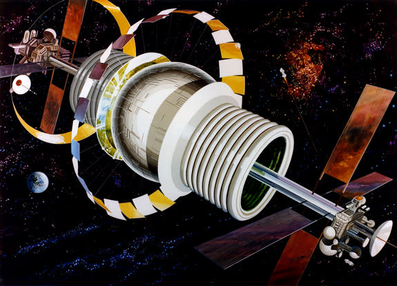 elysium space station design