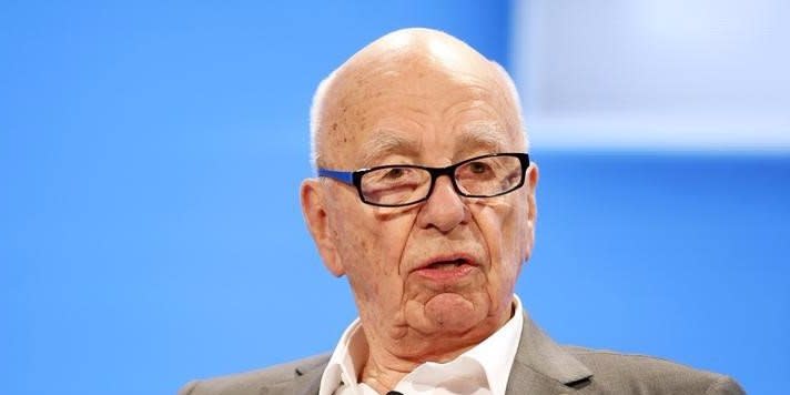 Rupert Murdoch, Executive Chairman News Corp and Chairman and CEO 21st Century Fox speaks at the WSJD Live conference in Laguna Beach, California October 29, 2014.  REUTERS/Lucy Nicholson