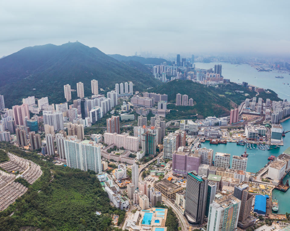 柴灣簡約公屋高層住戶或有機會欣賞到貨物裝卸灣海景。