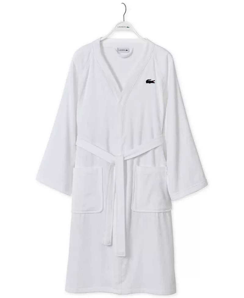 Lacoste Home Pique Bath Robe