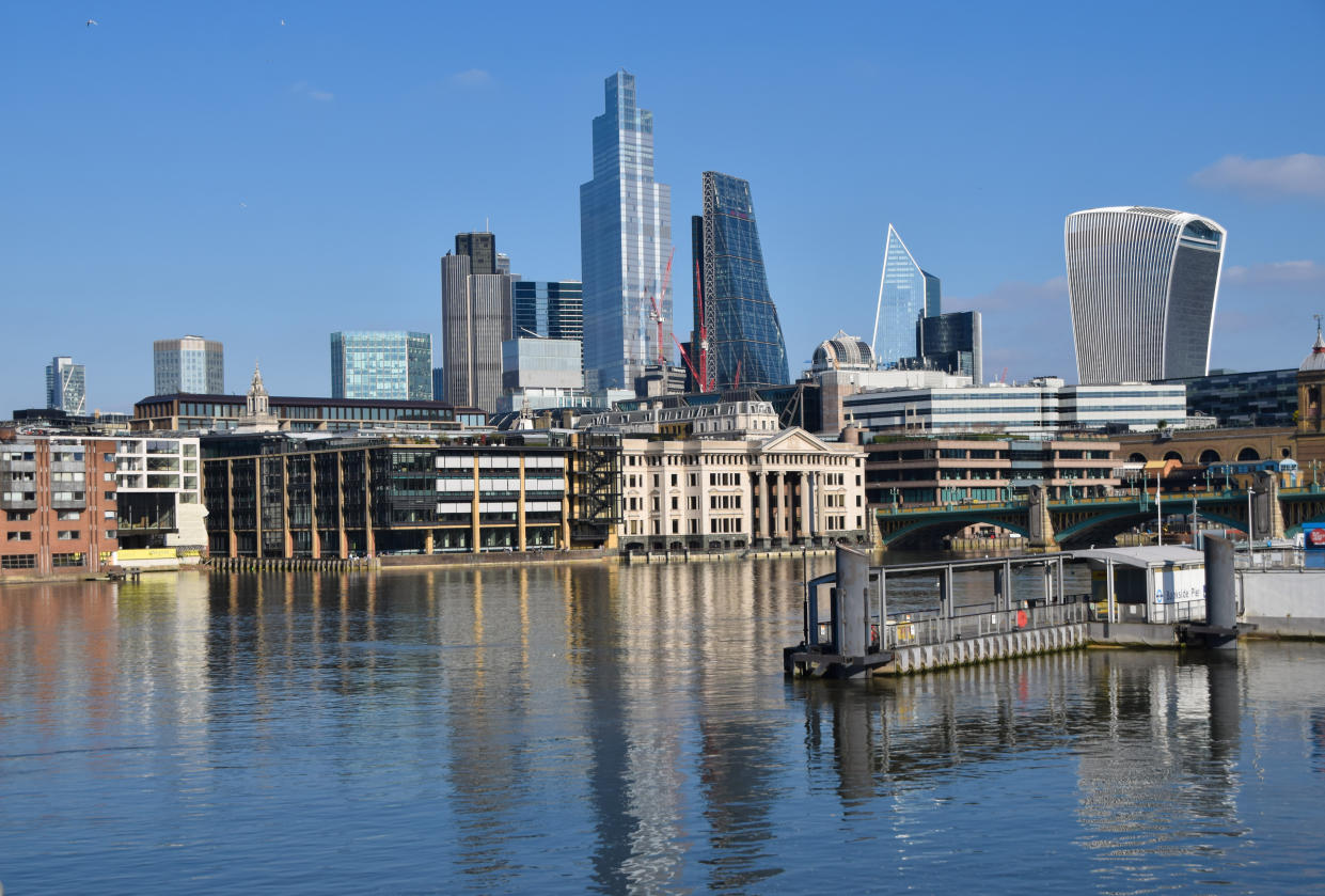 City of London skyline. Photo: Vuk Valcic/SOPA/LightRocket via Getty