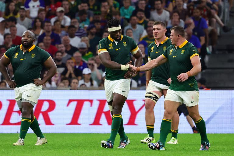 Los Springboks, campeones vigentes, persiguen dos objetivos de gran calibre en el Mundial de Rugby
