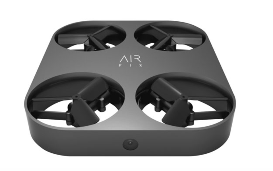 Airselfie AirPix Quadcopter Drone with Camera - Black - Only at Best Buy
