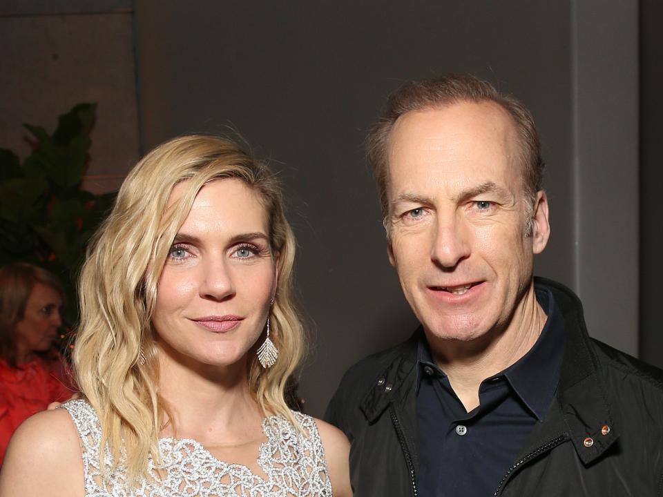 Rhea Seehorn and Bob Odenkirk have starred in ‘Better Call Saul’ since 2015 (Getty Images for AMC)