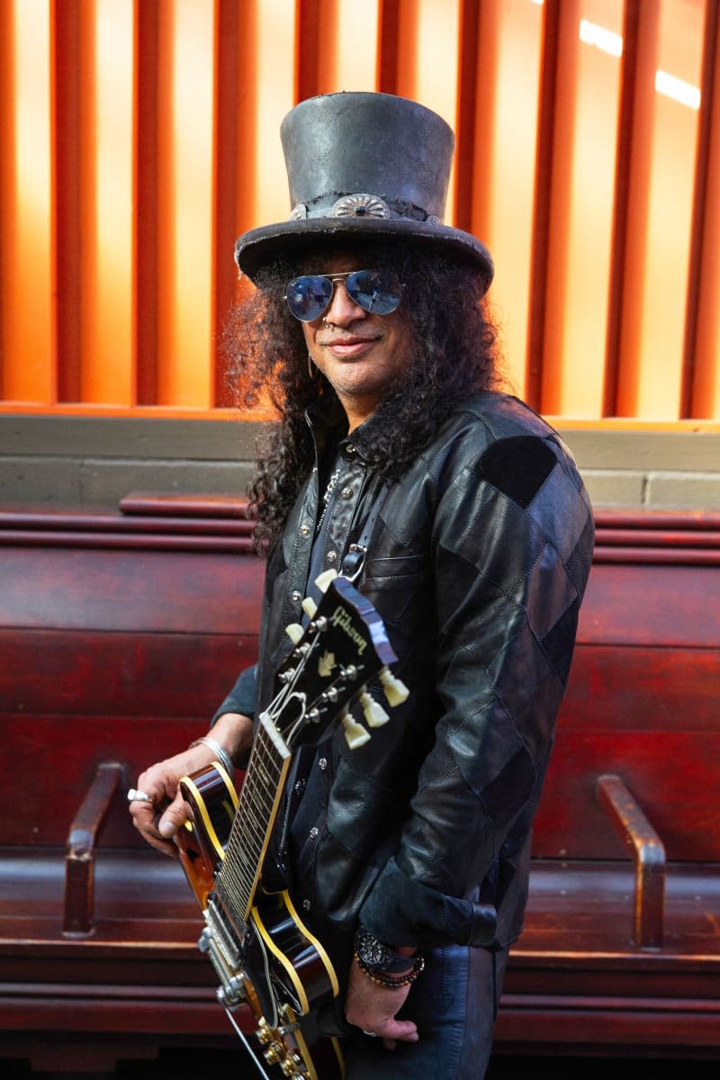 The first blues album - "Orgy Of The Damned" - from cult guitarist Slash is set to be released on May 17. Gene Kirkland/Sony Music/dpa