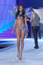 <b>Joan Smalls at the Victoria's Secret Fashion Show 2011 © Rex</b>