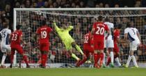 Britain Soccer Football - Liverpool v West Bromwich Albion - Premier League - Anfield - 22/10/16 West Bromwich Albion's Ben Foster saves from Liverpool's Joel Matip Action Images via Reuters / Ed Sykes Livepic