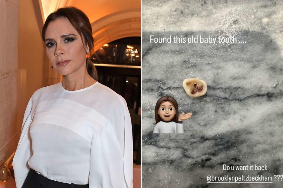 <p>David M. Benett/Dave Benett/Getty, Victoria Beckham/Instagram</p> Victoria Beckham finds son Brooklyn