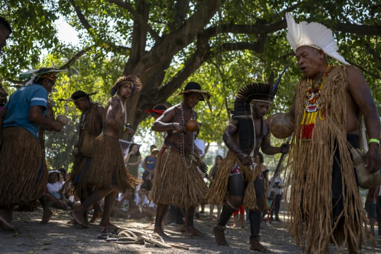 It is not known how the ceremonial cloak left Brazil, though experts believe it was made in the mid-16th century, when the country was under Portuguese colonization (Pablo PORCIUNCULA)