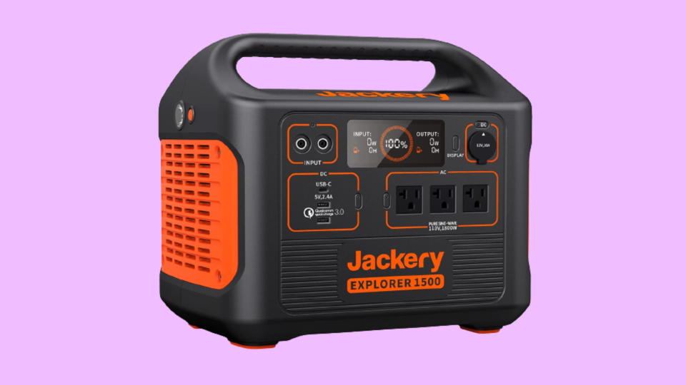 Stay ahead of power outages during summer heat waves by picking up this portable power station at Amazon.