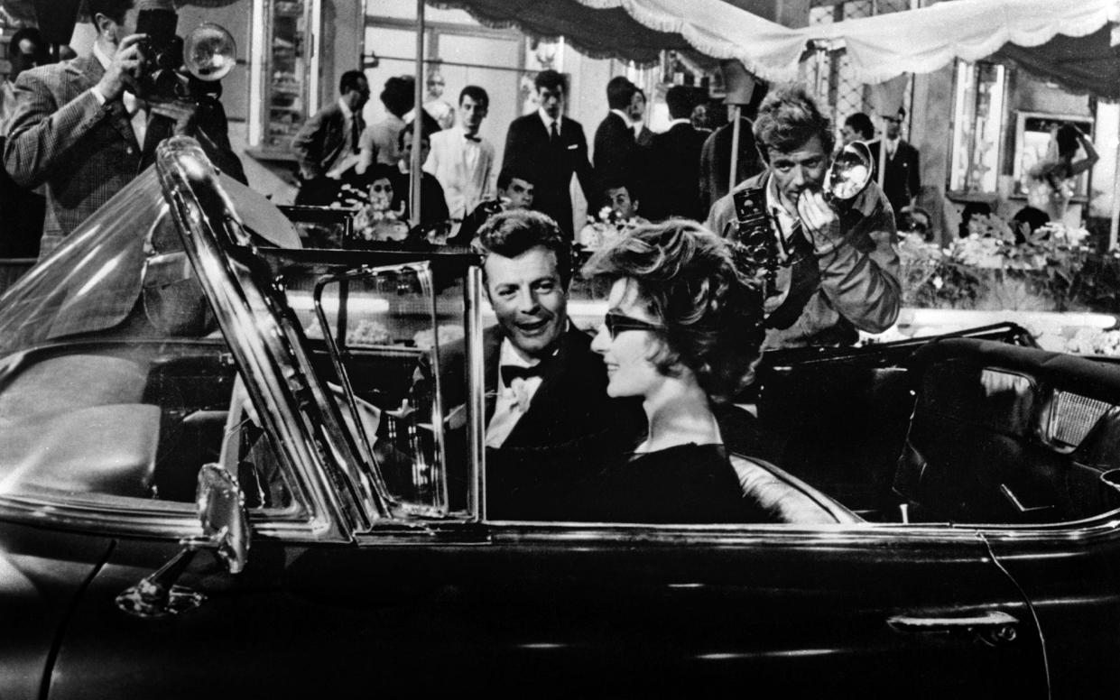 A scene from the 1960 film La Dolce Vita, which was set in Rome - Riama-Pathe/Kobal/Shutterstock