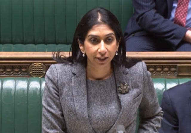 Home Secretary Suella Braverman described antisemitism as 