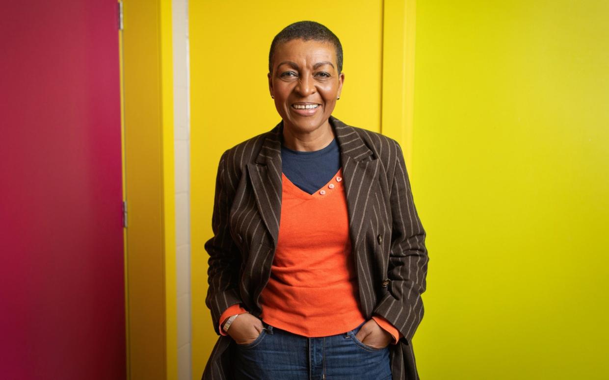 British actress Adjoa Andoh pictured at Brixton House, London, UK - Rii Schroer