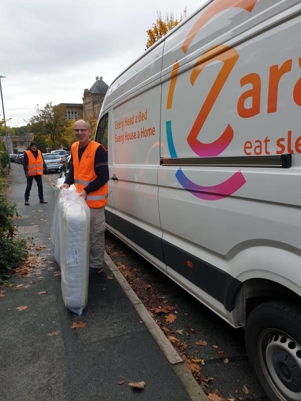 The charity has delivered nearly 3,500 beds this year and hope to deliver 500 by Christmas (Zarach)