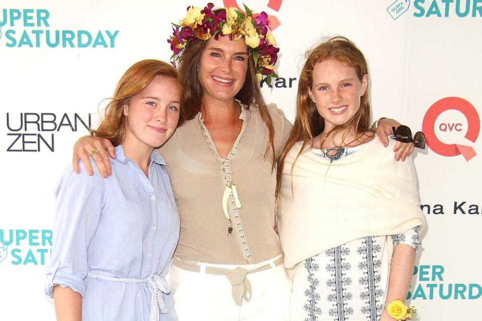 Rowan Henchy, Brooke Shields, and Grier Henchy | Sonia Moskowitz/WireImage