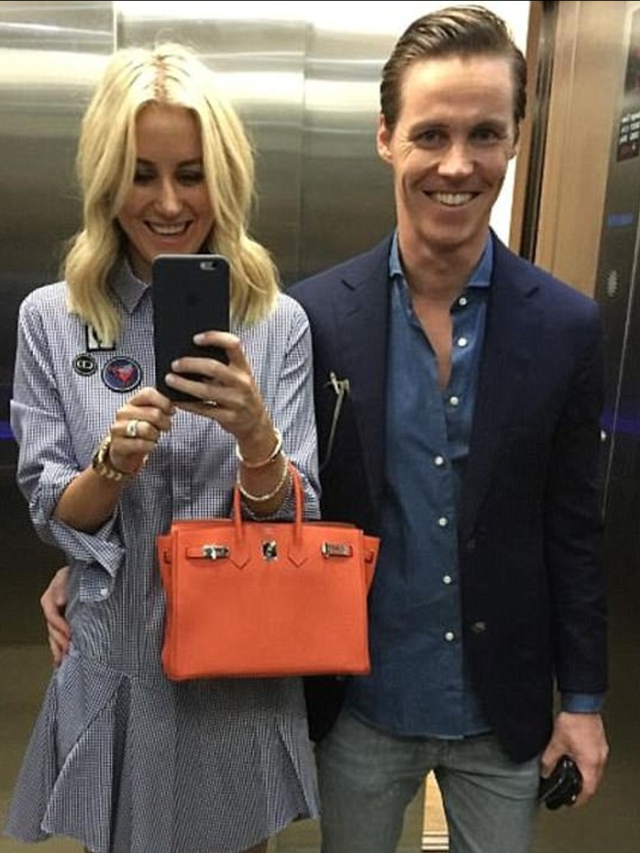 Pixie Curtis shows off another baby Birkin designer bag on Instagram