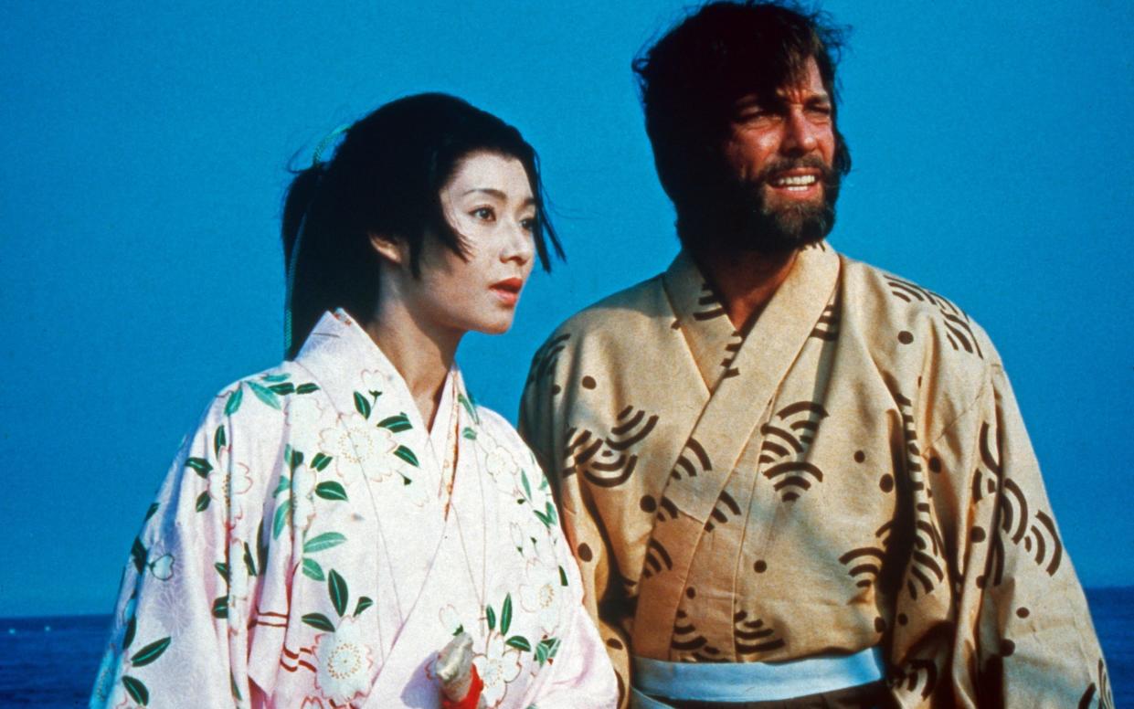 Yoko Shimada and Richard Chamberlain in the 1980 TV adaptation of Shogun