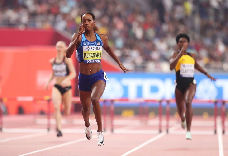 5) Dalilah Muhammad Sets World Record Twice