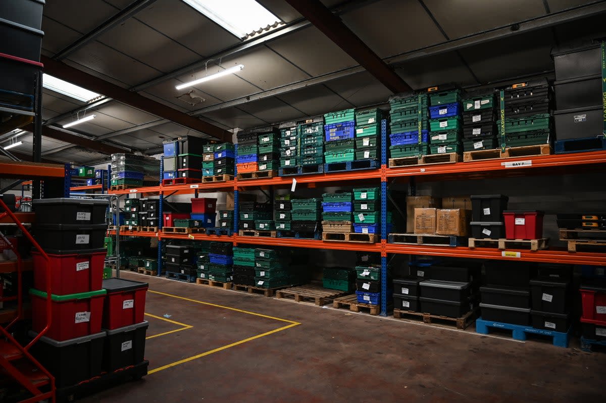 There were 72,932 food parcels distributed in Birmingham, the highest in the UK, followed by Sheffield - 68,721.   (Mary Turner/IFAN/The Welcome Centre)